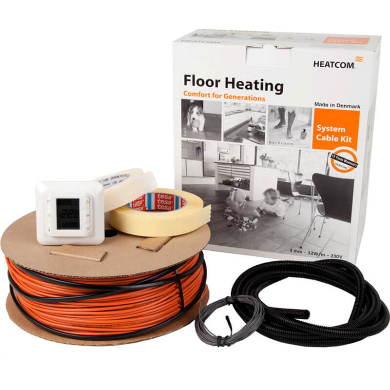 Heat-com Cable kit 0,8 -1,3m² 130w HC50