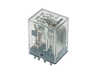 JQX-13F Heavy-duty relæ - 12Vdc / 3A 4 x skifte (4PDT)