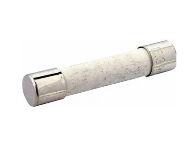 Sikring - Ø6,3x32mm, 25A Træg, 250V, Keramisk