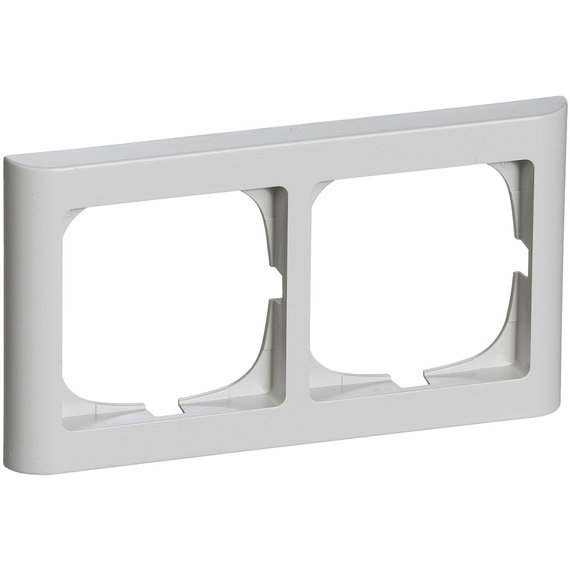 LK Fuga ramme Softline 63 2m vandret - lysegrå