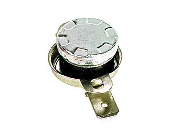 Termostat m. autoreset - NC slår fra v. 150°C, 10A