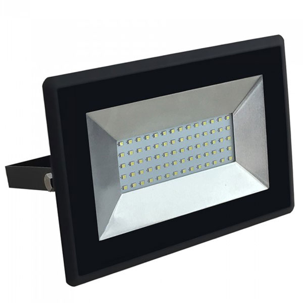 50W LED projektør 3000K 4250Lm sort