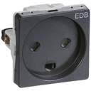 FUGA STIKK EDB M/J 2P 1MOD KOKS