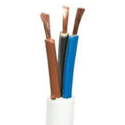 PKAJ Hvid 3x0,75 mm² - 100 meter (sort, blå, brun)