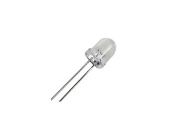 8mm LED - Rund, Neutral hvid (11000-18000mcd 30°)