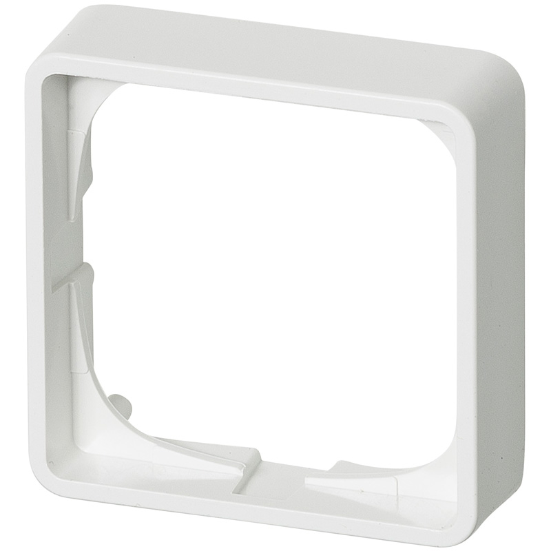 LK Fuga ramme Baseline 50 1m 14mm høj - hvid