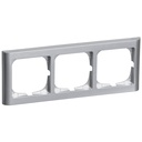 LK Fuga ramme Softline 63 3m vandret - stålmetallic