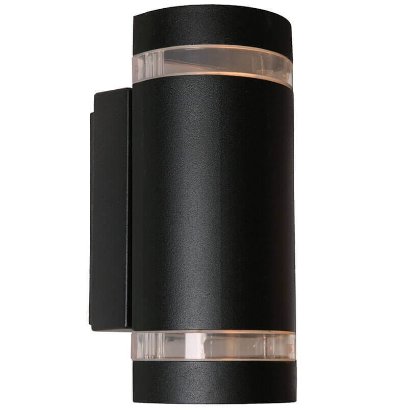 L & K Design FOCUS 2xGU10 væglampe Sort