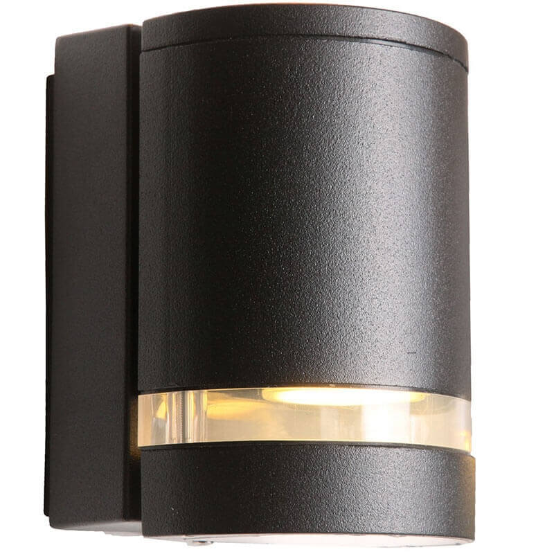 L & K Design FOCUS 1xGu10 væglampe sort