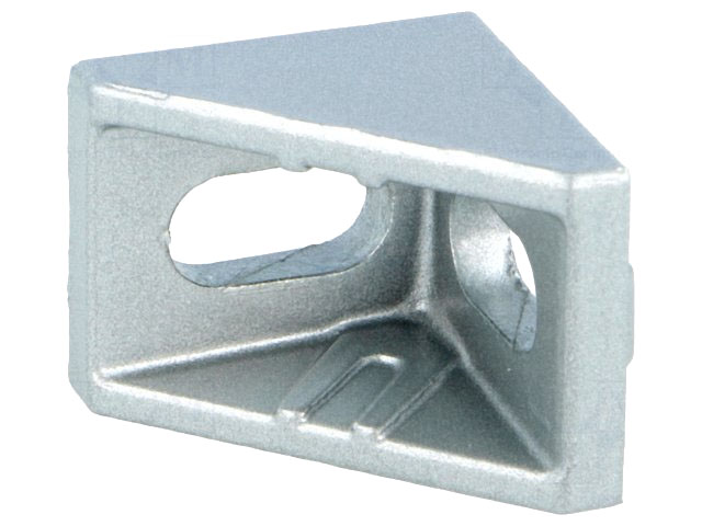 Vinkelbeslag til aluminiumsprofil - 5mm rille