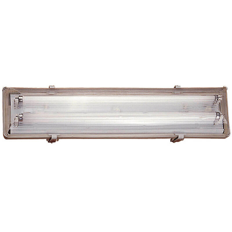 Budget Armatur inkl. Rør - 2x18W IP65