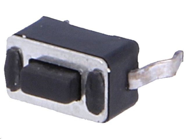 TACT mikrotrykkontakt - 6x3,5mm, H=4,3mm OFF-(ON)