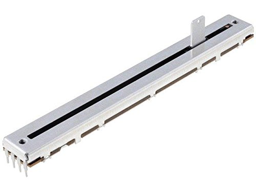 Skydepotmeter - 100kOhm log. stereo 0,5W (100mm)