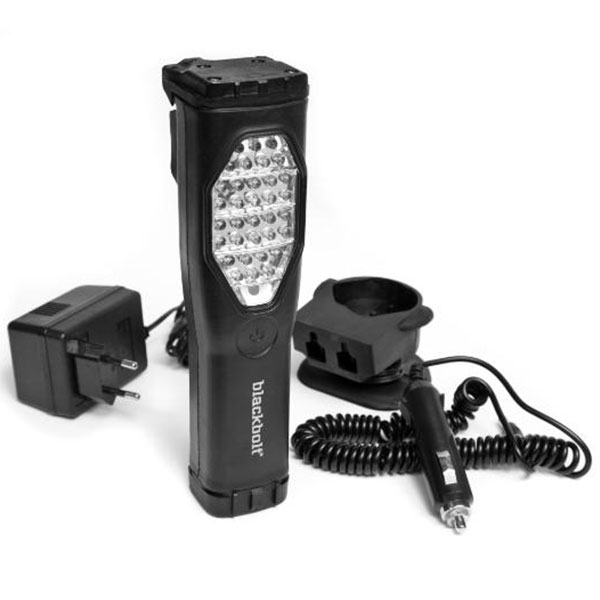 Blackbolt genopladelig LED håndlampe