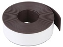 Magnetbånd - Enkeltsidet selvklæbende, 25x1,5mm (3m)