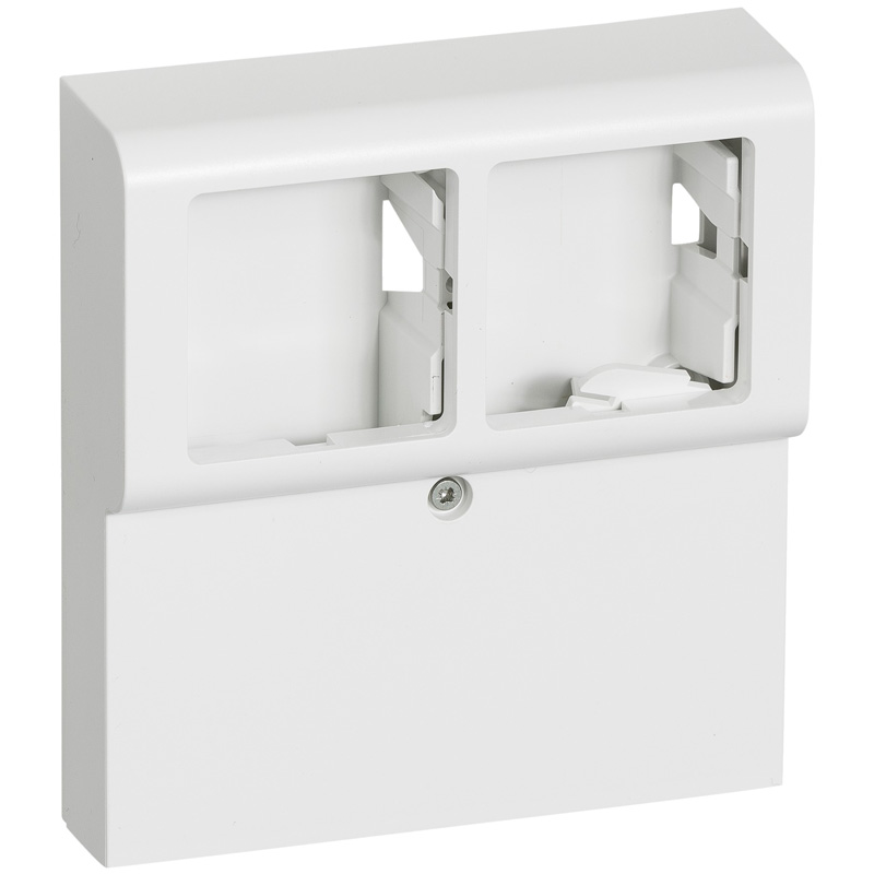 Panelunderlag softline 2 modul m. sprosse hvid