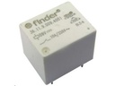 Miniature relæ - 9VDC / 10A, 1 x skifte (SPDT), 5-ben 2mm