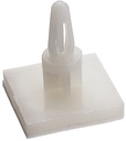 Selvklæbende printholder - Hul Ø4mm, H=4,8mm
