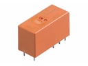Vertikalt relæ - 230VAC / 8A, 2 x skifte (DPDT)