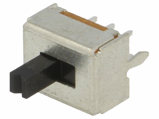 Miniature skydekontakt - 2P ON-ON, printben