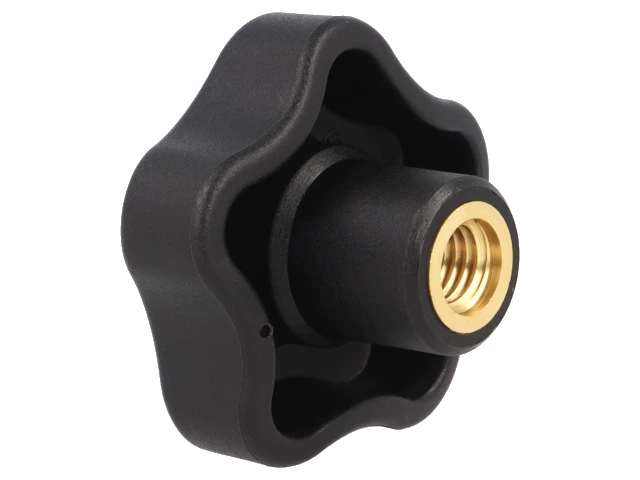 Fingerskrue - M10 x L18mm gevindhul, Ø40mm greb