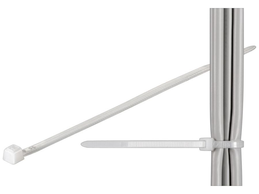 Kabelstrips - 4,8x368mm, Neutral (100 stk.)