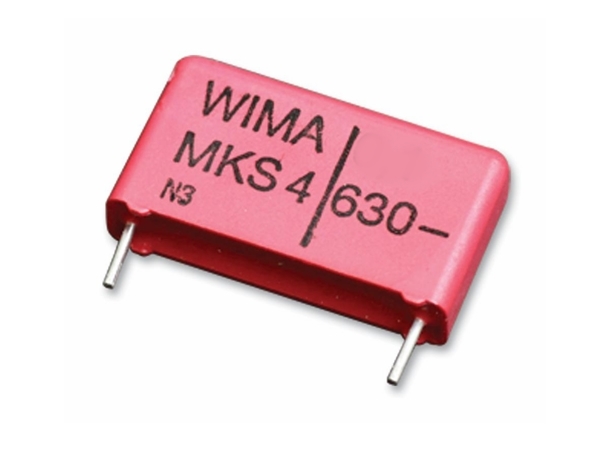 MKS4 polyester kondensator - 10nF (0,01uF) 630V 10mm