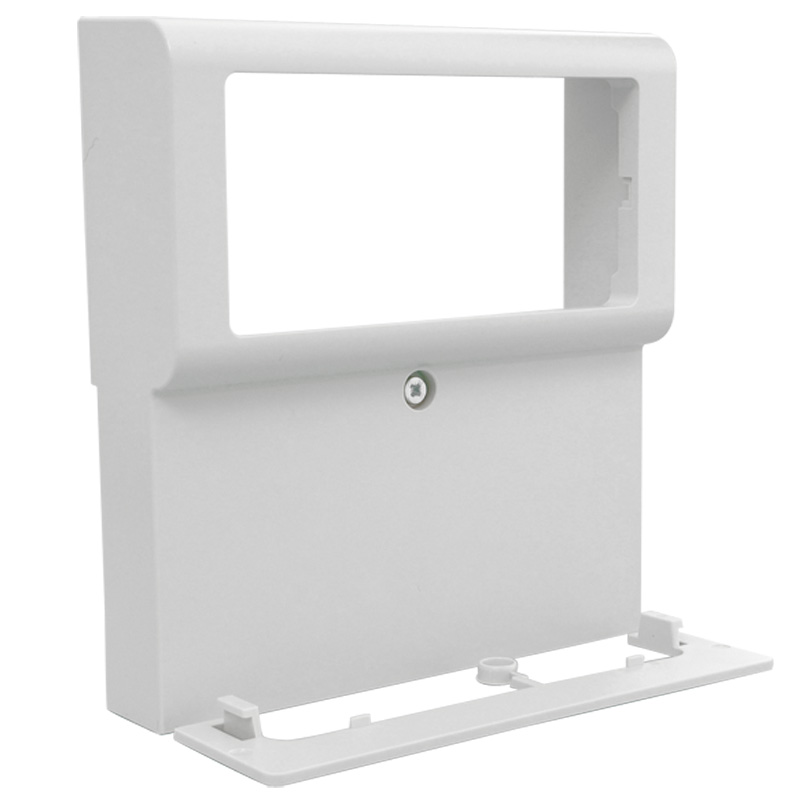 Dæksel for panelunderlag softline 2 modul  lysegrå