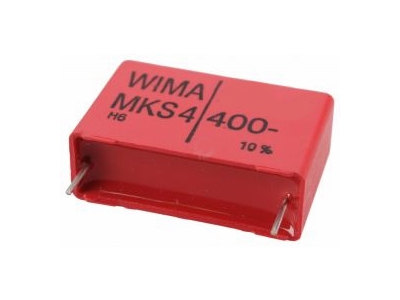 MKS4 polyester kondensator - 3,3nF (0,0033uF) 400V 7,5mm