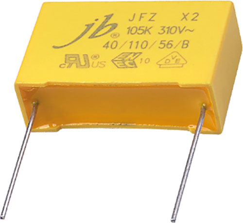 X2 støjkondensator - 47nF (0,047uF) 310Vac, (15mm)