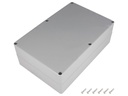 G353 plastkabinet - Mørkegrå, IP65 (146x222x75mm)