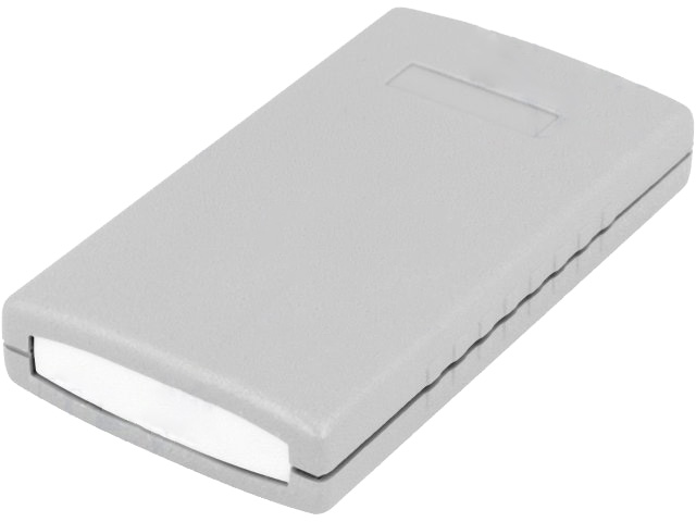 G401 plastkabinet - Grå, IP54 (50x90x16mm)