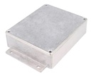 Aluminiumskabinet m. flanger, 120x100x35mm (IP66)