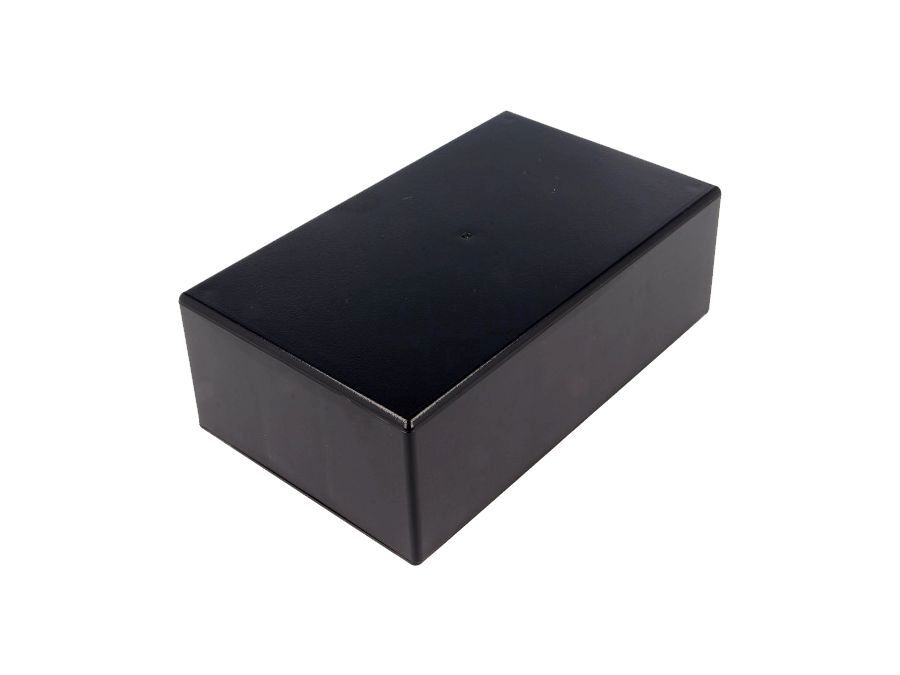 G1024B plastkabinet - Sort (157x95,5x53mm)