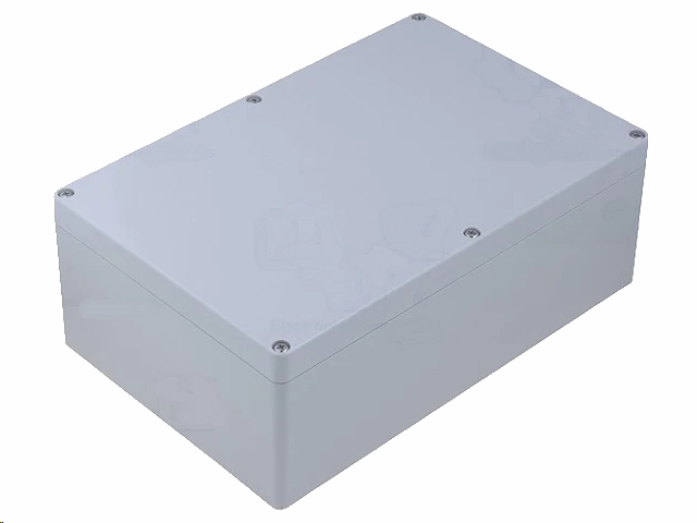G302 plastkabinet - Mørkegrå, IP65 (160x240x90mm)