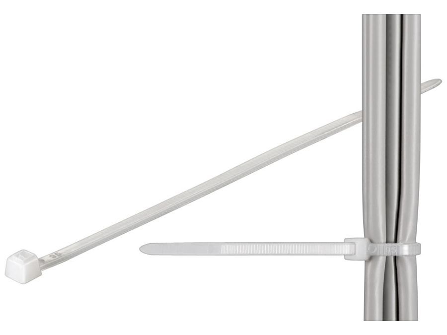 Kabelstrips - 3,5x368mm, Neutral (100 stk.)