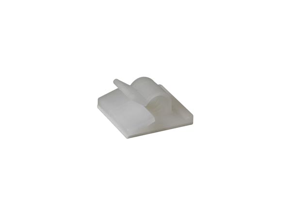Selvklæbende kabelholder - 5,8 x 6,5mm hul (10 stk.)