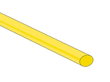 Krympeflex 2:1 - Ø4,8mm GUL (1,2m)