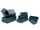 TEKO "sæbe" ABS kabinet - Sort (90x56x22mm)