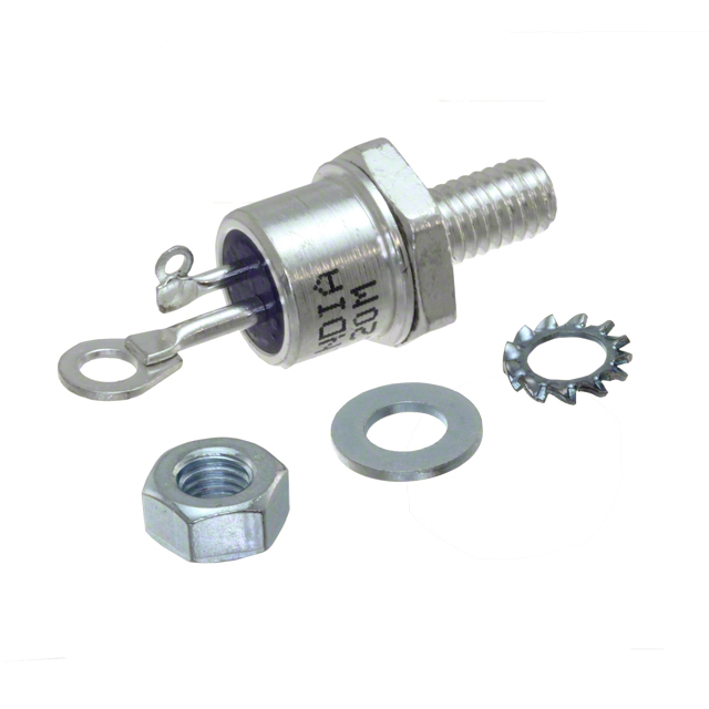 Gevindmont. Thyristor - 600V 16A 60mA (TO208AA, TO48)
