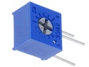 Single-turn trimmepotmeter - 7mm vert. 100ohm, 0,5W (±10%)