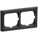 LK Fuga ramme Softline 63 2m vandret - koksgrå