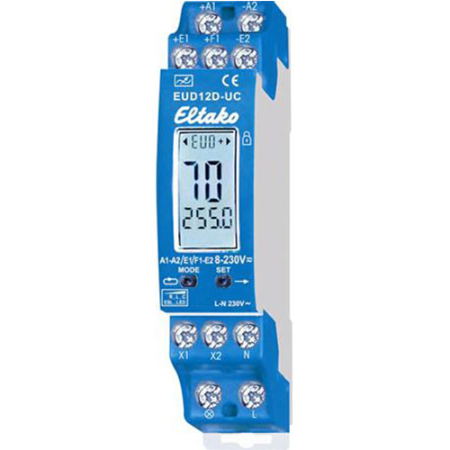Eltako Digital dæmper 400W 8-230V med Sluk Alt (R,L,C,ESL,LED)