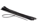 Kabelstrips - 9x750mm, Sort (50 stk.)