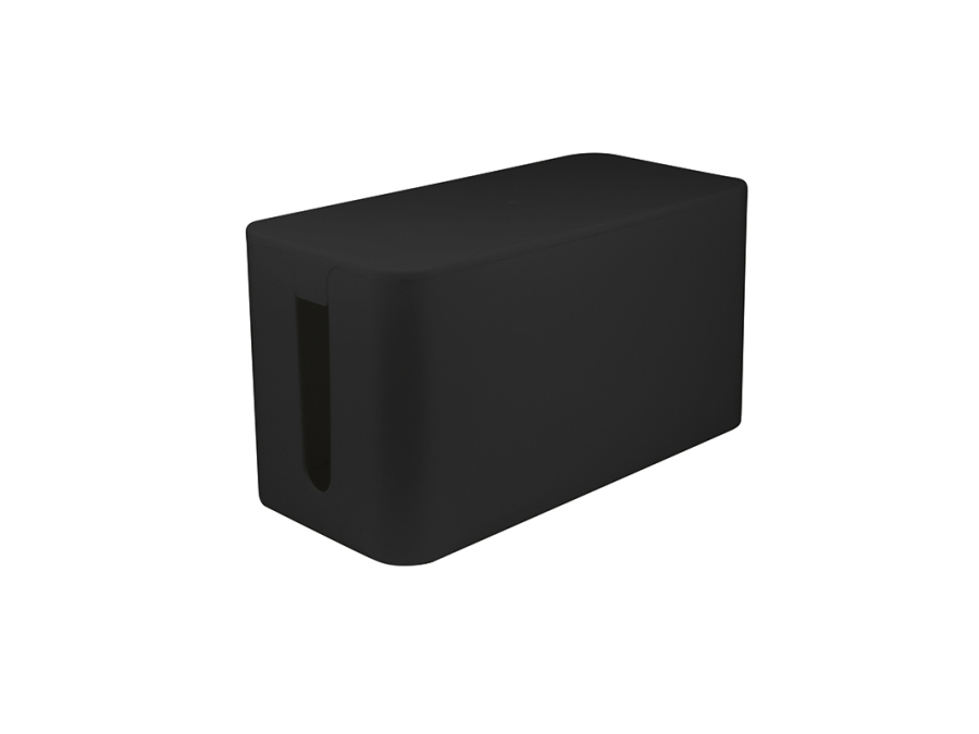 Kabelskjuler boks - 235x115x120mm, Sort