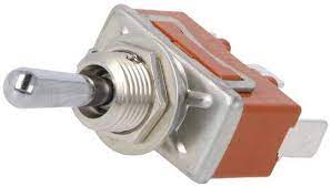 Vippekontakt - 1P ON-OFF-(ON), 15A/250VAC, loddeben