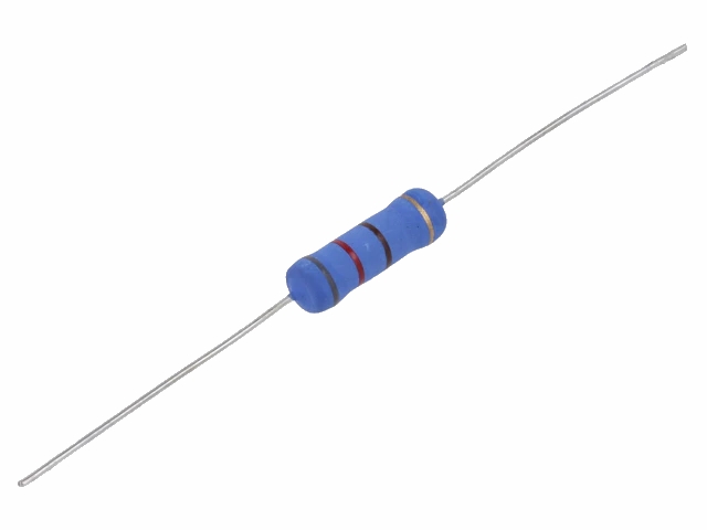 Metalfilmmodstand - 820ohm 3W, Ø5,5x16mm (±5%)