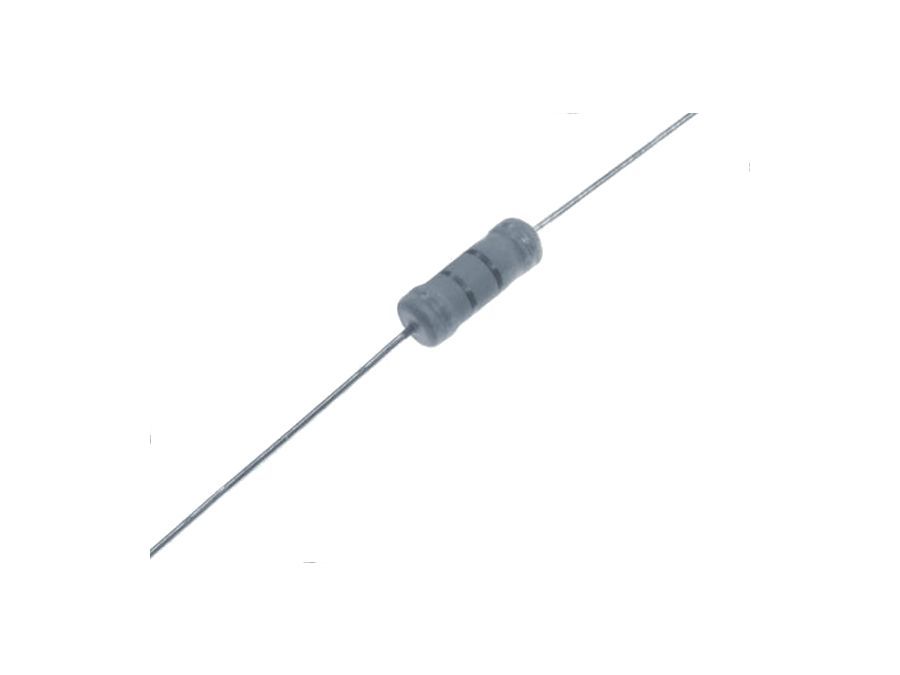 Metalfilmmodstand - 120kOhm 3W, Ø5,5x16mm (±5%)