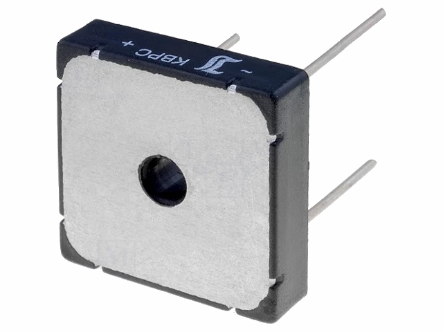 Brokobling, enkelt-fase, 1400V 35A m. printben (KBPC)
