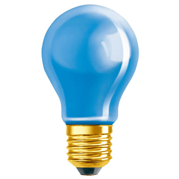 Osram 11W Pære - Blå E27 (E)